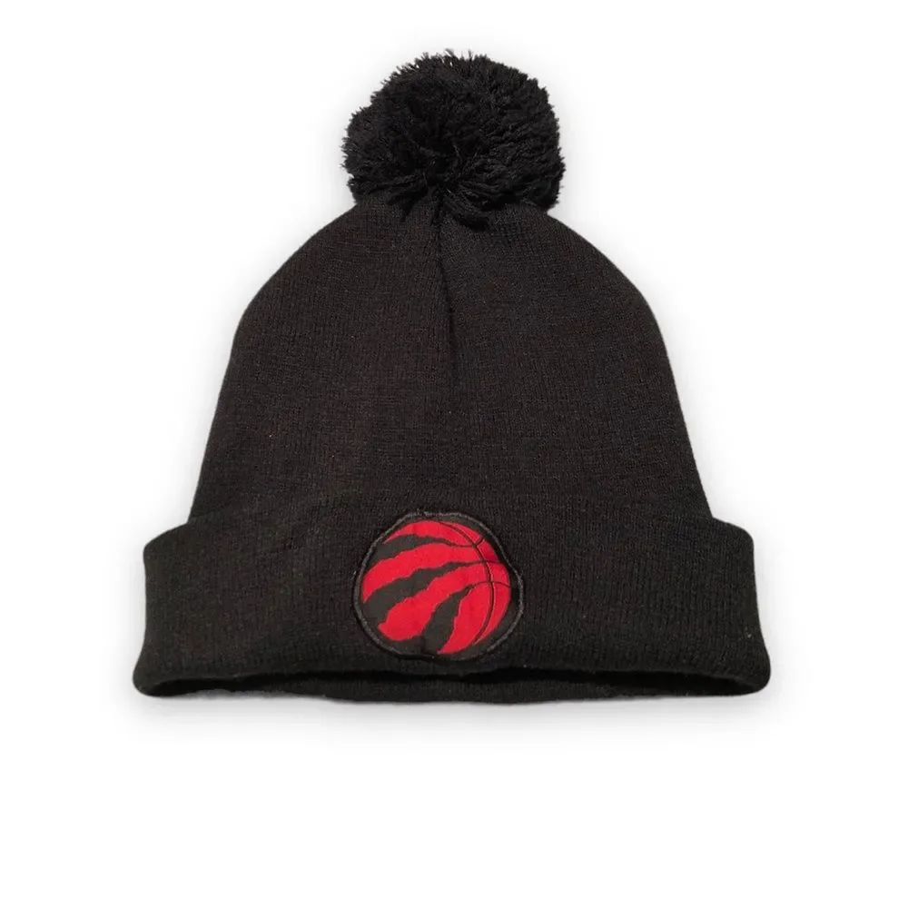 Toronto Raptors NBA Black Beanie Tuque